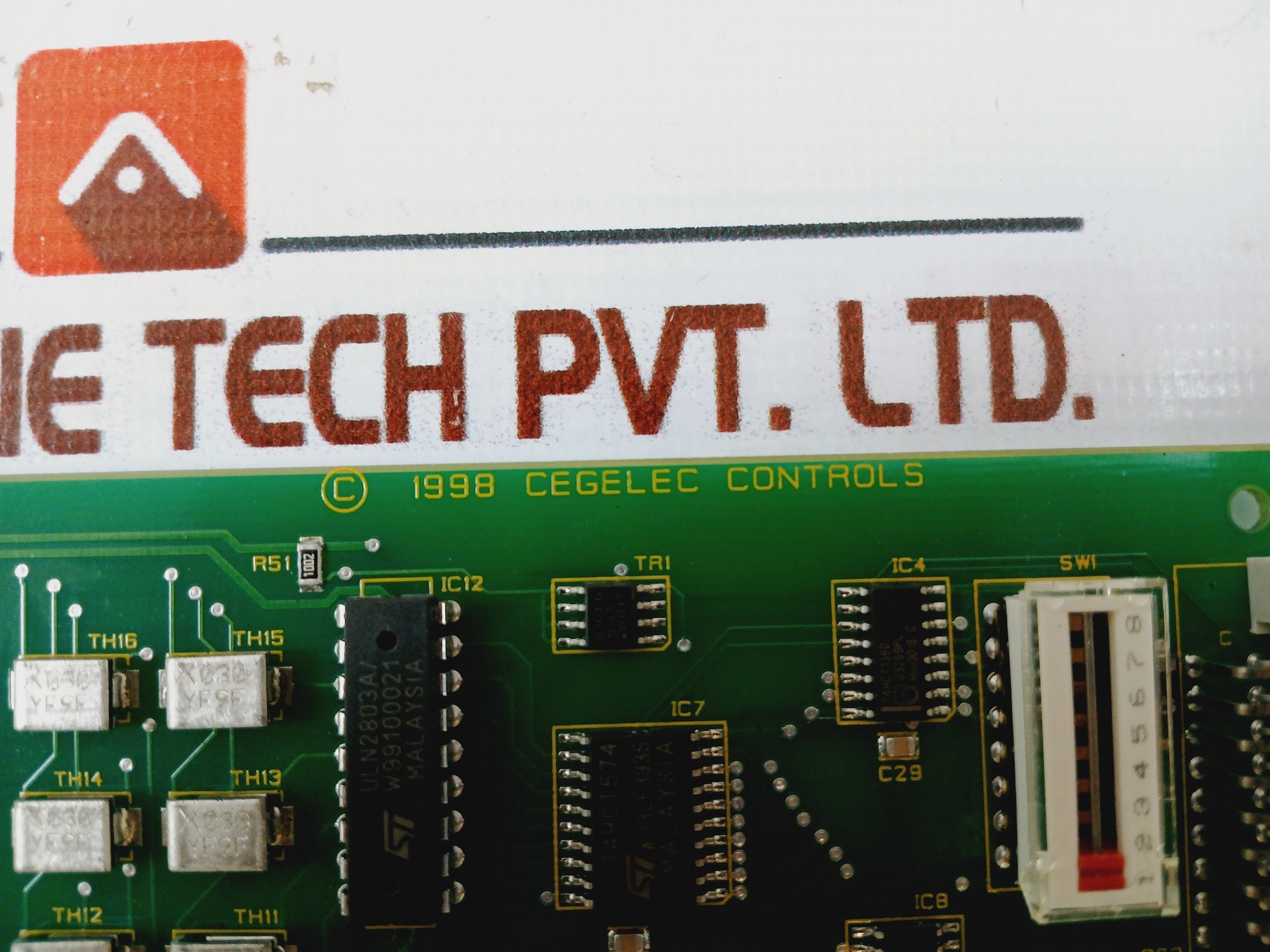 Cegelec Controls MAE95-02 Printed Circuit Board