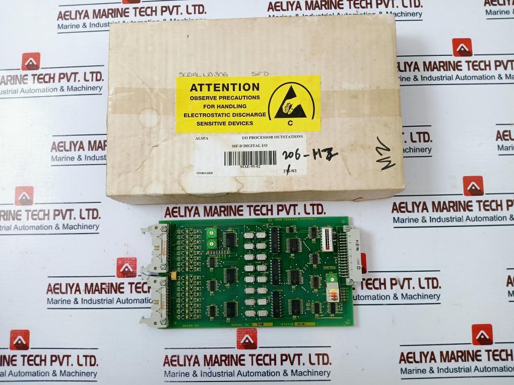 Cegelec Controls Mae95-02 Printed Circuit Board