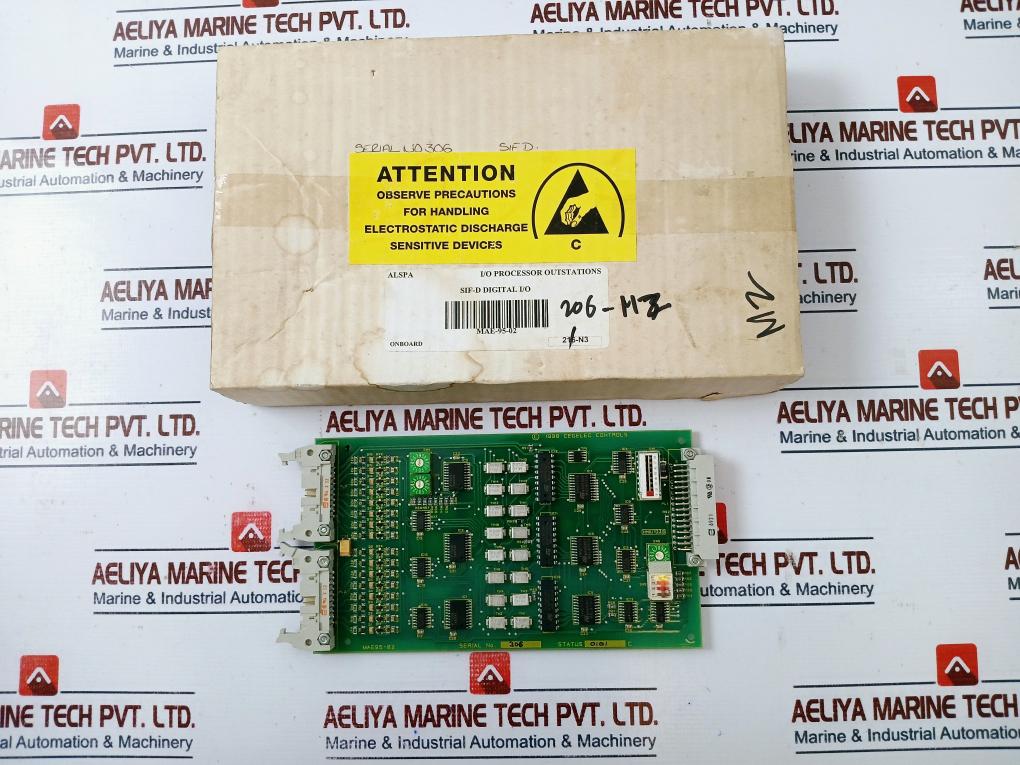 Cegelec Controls MAE95-02 Printed Circuit Board - Aeliya Marine Tech