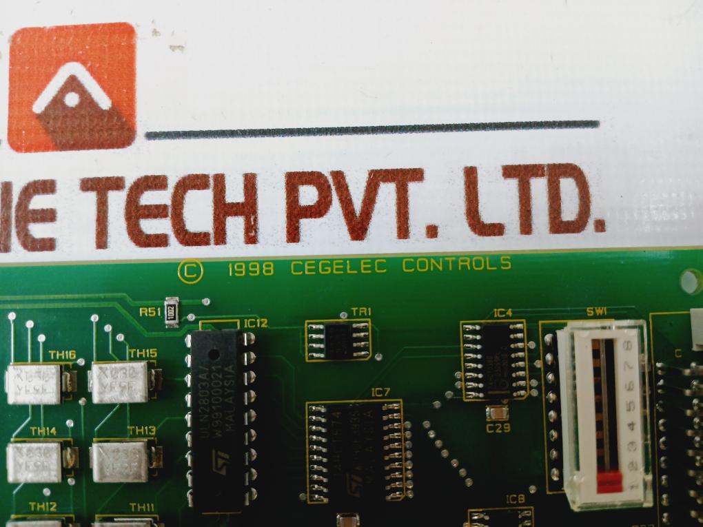 Cegelec Controls Mae95-02 Printed Circuit Board