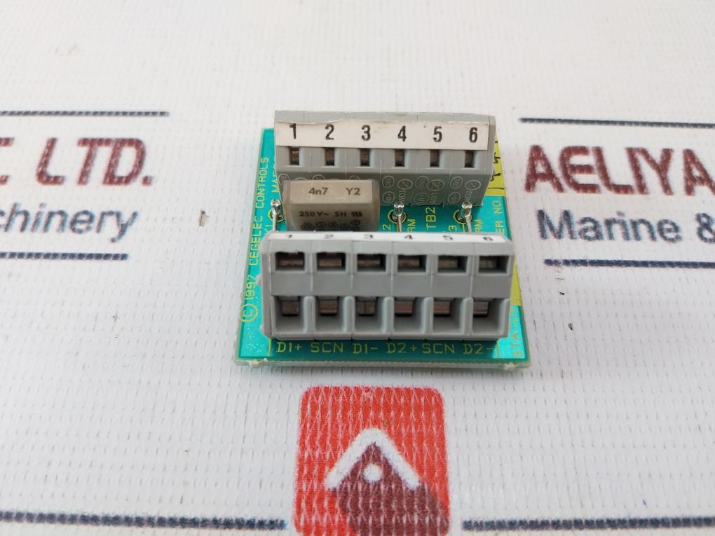 Cegelec Controls Mae97-03 Terminal Module Um 45-sefe