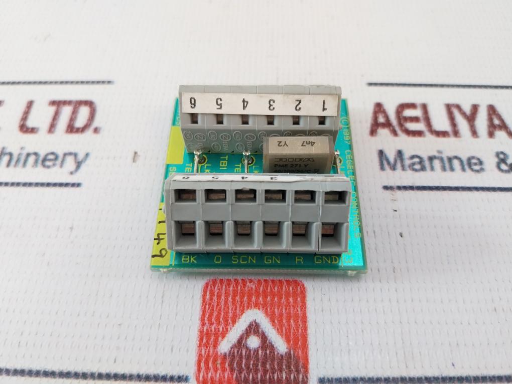 Cegelec Controls Mae97-03 Terminal Module Um 45-sefe