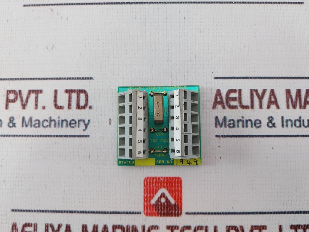 Cegelec Controls Mae97-03 Terminal Module Um 45-sefe