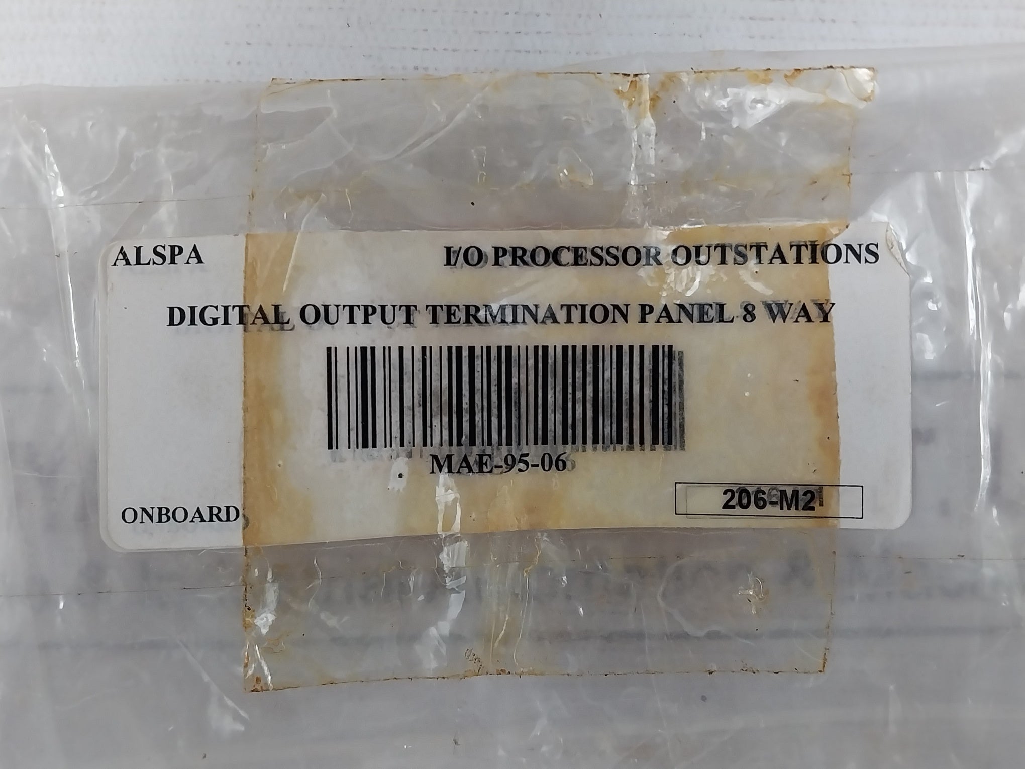 Cegelec Mae 95 06 Digital Output Terminal Module 206-m2 009025 5537196