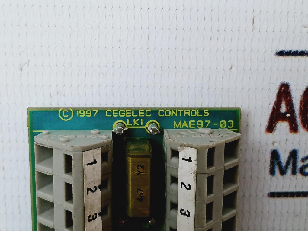 Cegelec Mae97-03 Terminal Module