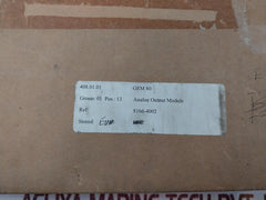 Cegelec 8166-4002 Analog Output Module 94V-0 Rev D