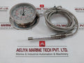 Celcius 3-meter 50 To 50˚C Remote-reading Capillary Temperature Gauge