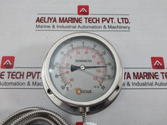 Celcius 3-meter 50 To 50˚C Remote-reading Capillary Temperature Gauge