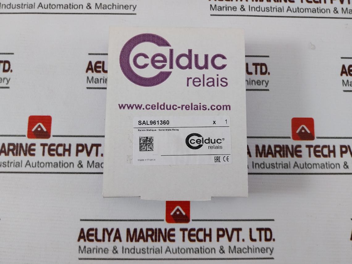 Celduc Sal961360 Solid State Relay 6-32Vdc 24-600Vac 15A