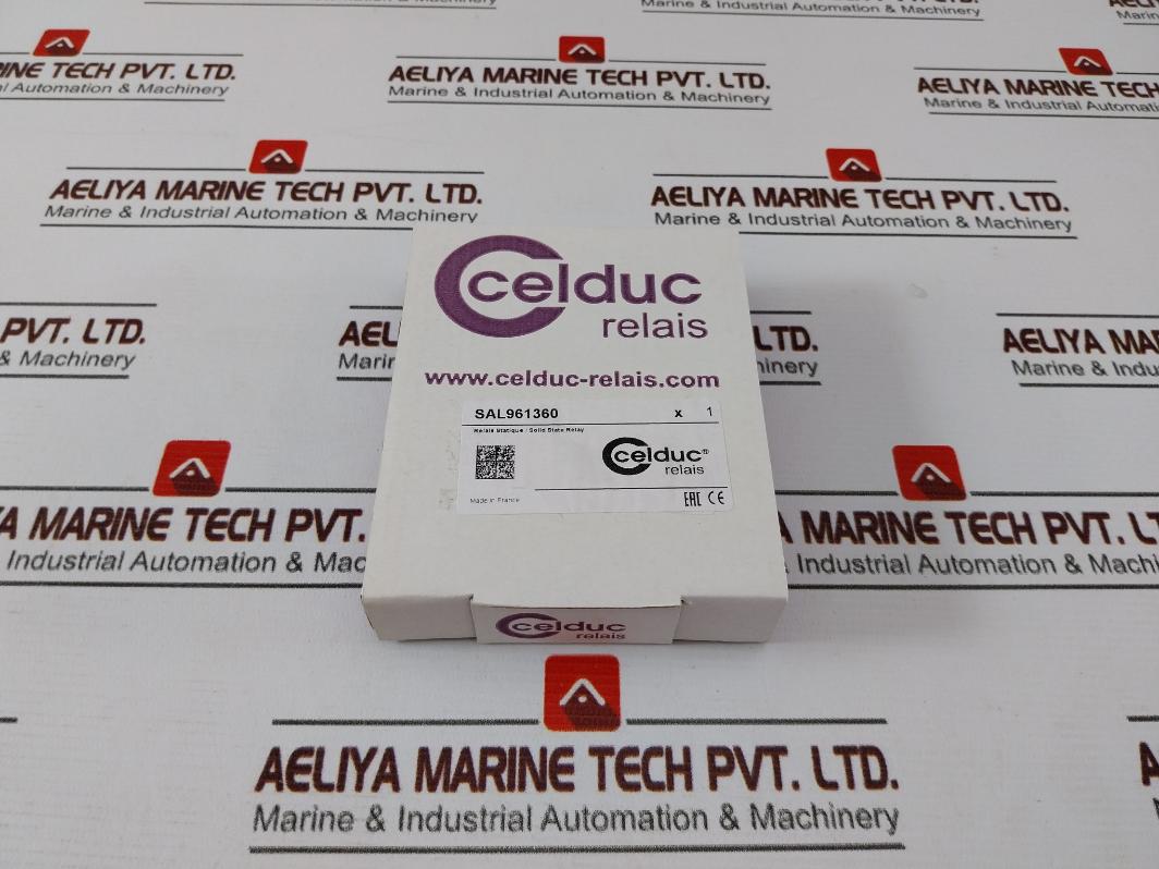 Celduc Sal961360 Solid State Relay 6-32Vdc 24-600Vac 15A