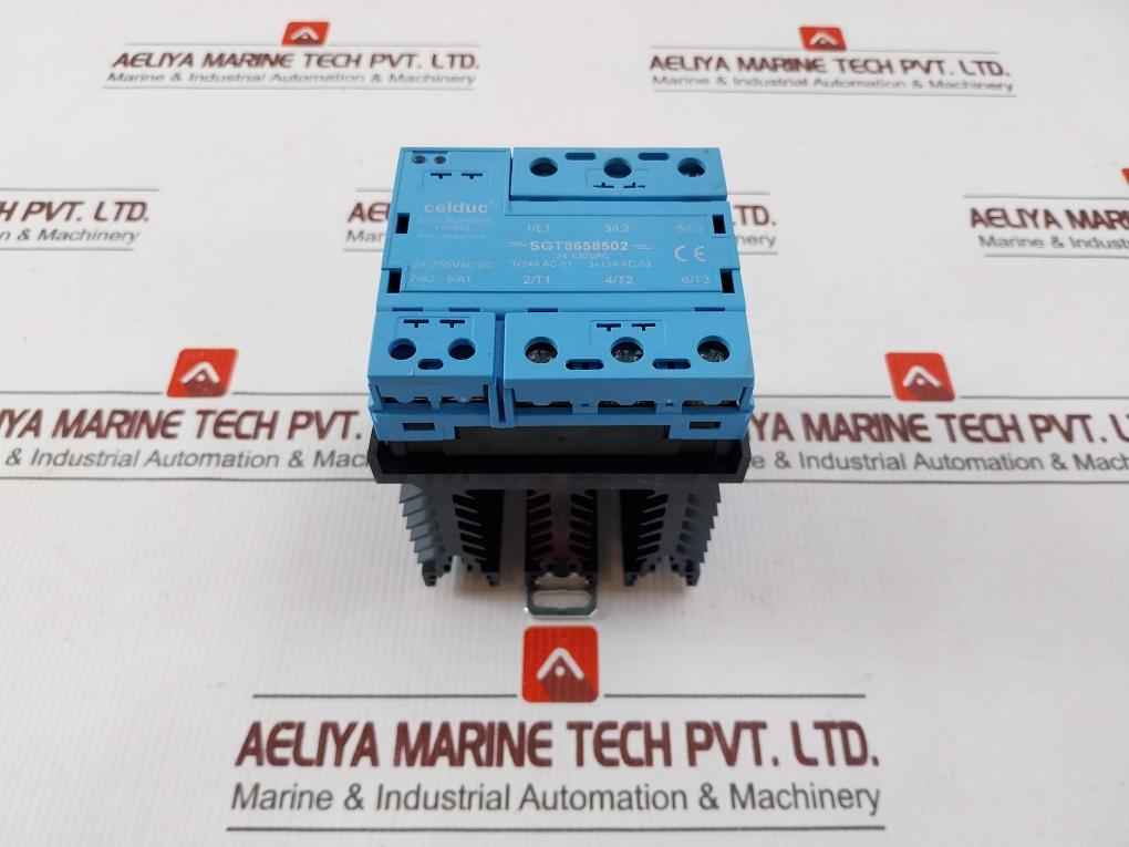 Celduc Sgt8658502 3 Phase Solid State Relays (Ssr) 24-520Vac