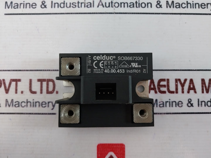Celduc Sob667330 Two-phase Solid State Relay