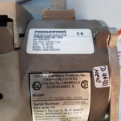 Celesco pt9420-0200-421-1540 cable extension position transducer