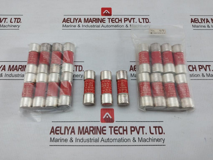 Cello-Lite-Fuse-600-Vac-100Ka-Utsunomiya-Electric-JG1-Lot-Of-6X-209895-11
