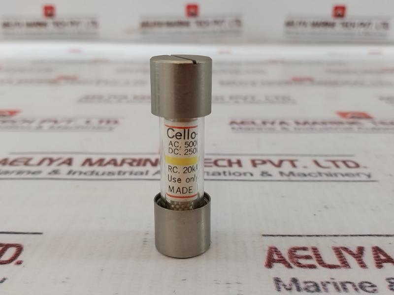 Cello-lite 5A Fuse Block Rc.20Ka.Ff.24 500V Ac 250V Dc