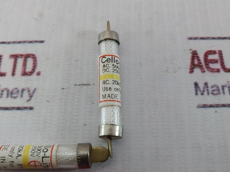 Lot of 8X Cello-Lite Fuse 5A AC 500V DC 250V