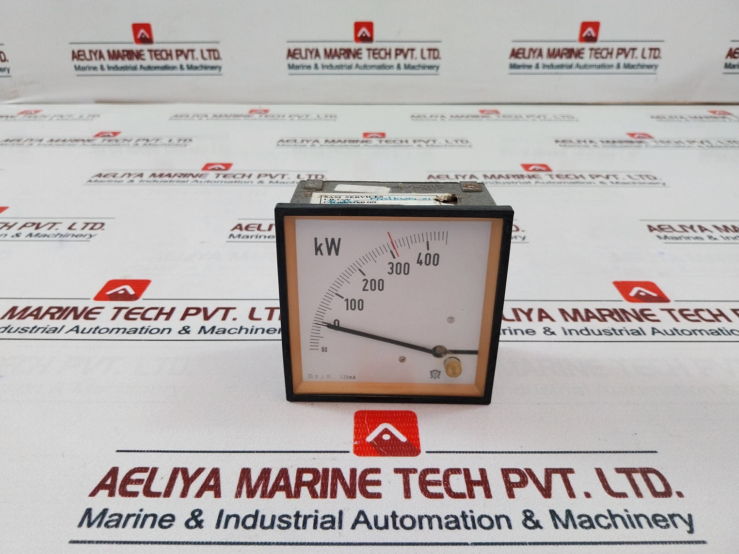 Celsa -90-0-400Kw Analog Bar Meter 1.25 Ma