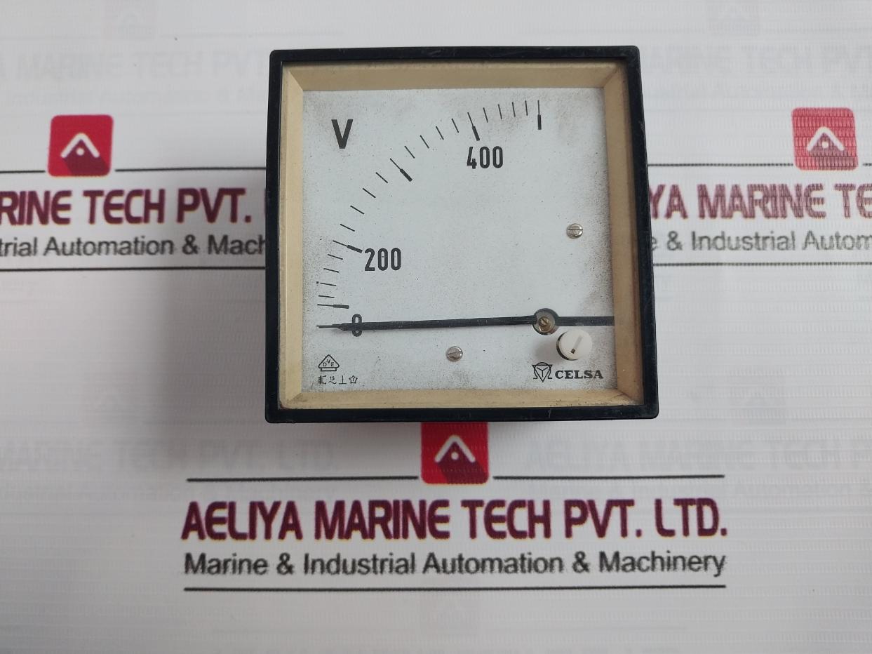 Celsa 0-500V Voltmeter