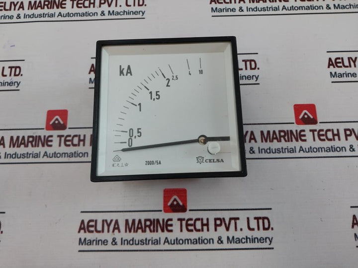 Celsa 2000/5A Analog Panel Meter