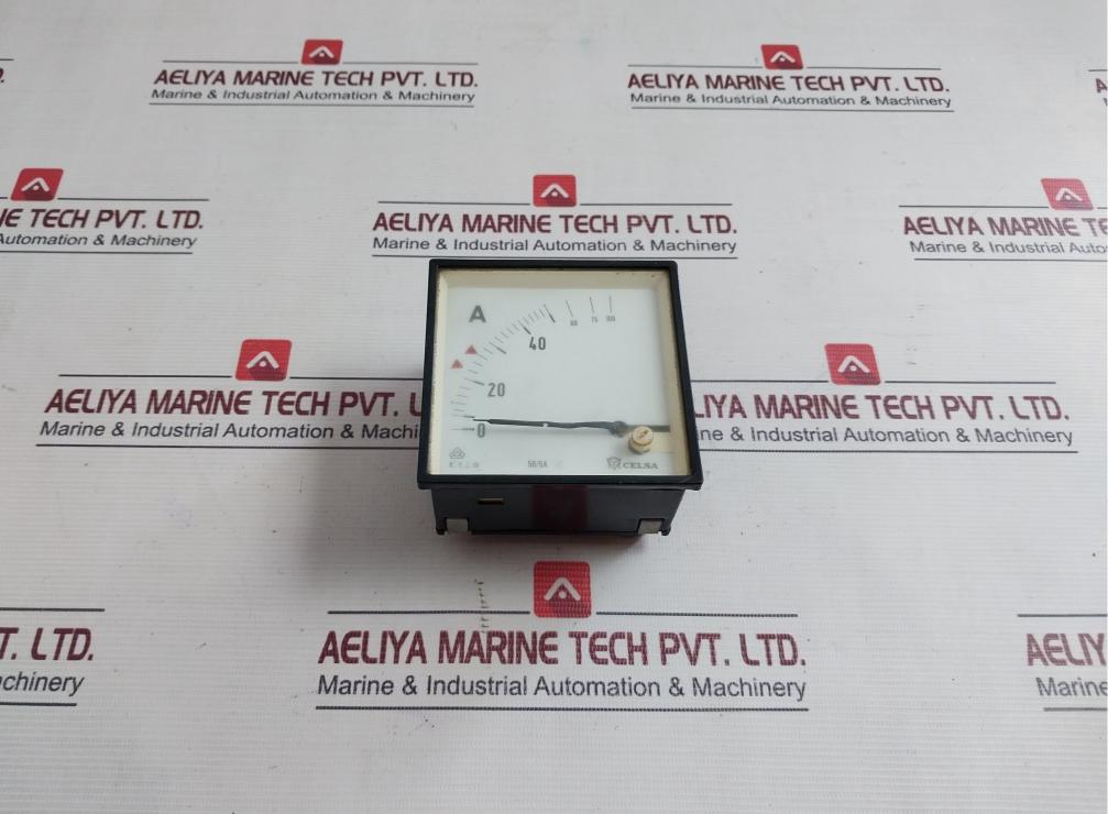 Celsa 50/5A Analog Ammeter 0-50/100A