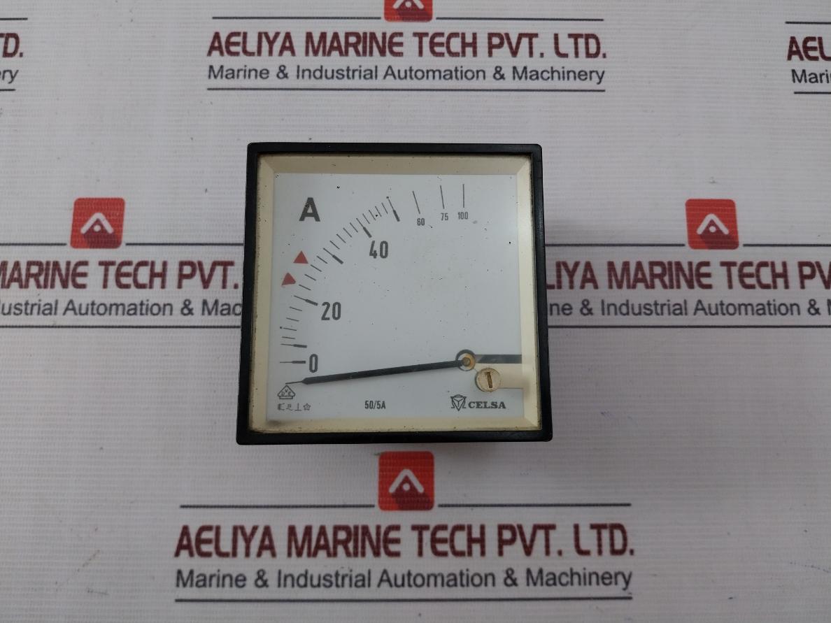 Celsa Ammeter 50/5A 0-50/100A