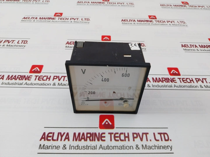 Celsa Voltmeter 0-600V Used