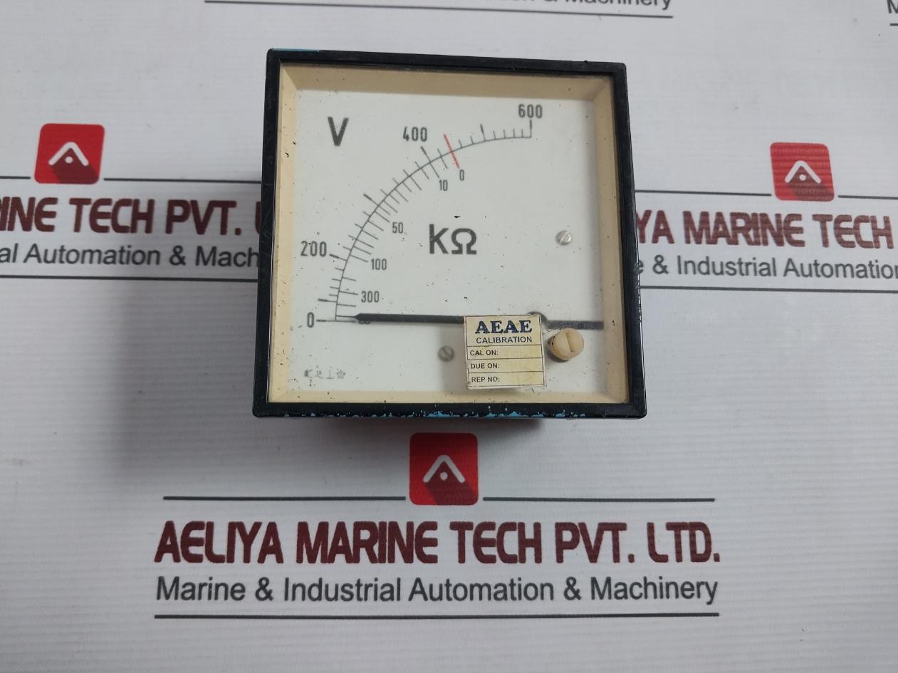 Celsa Voltmeter 0-600V 0-300∞KΩ