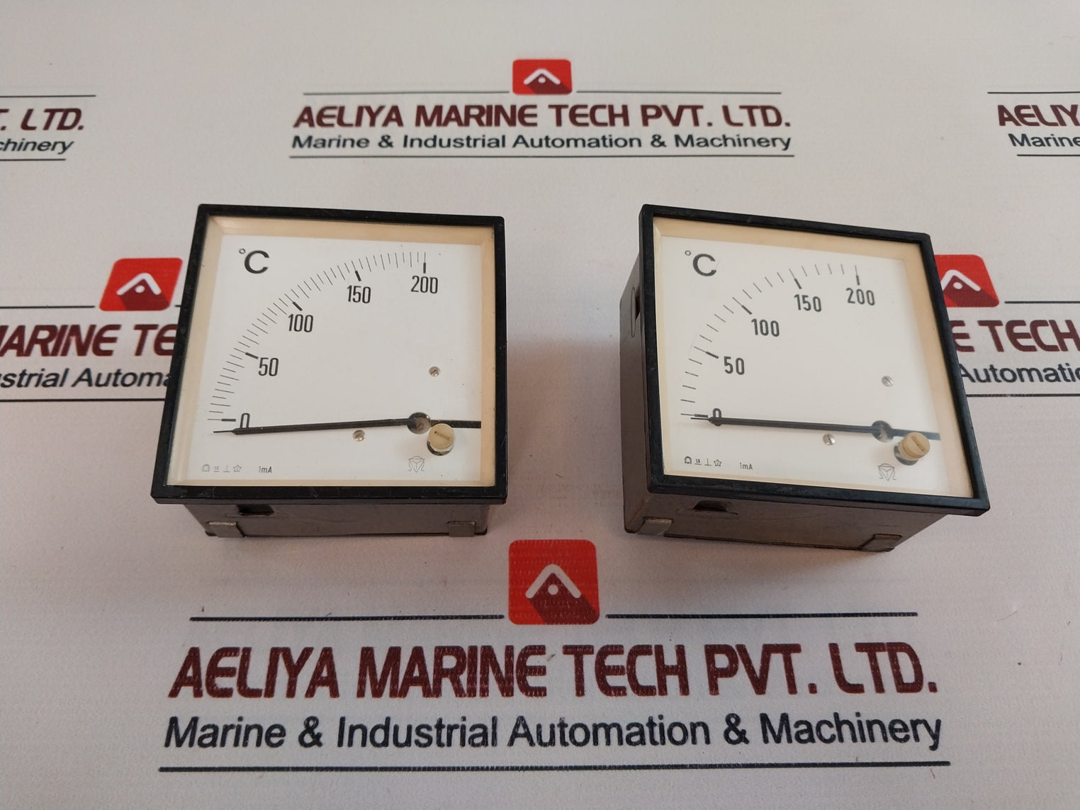 Celsa 0-200°C Analog Panel Meter 1Ma