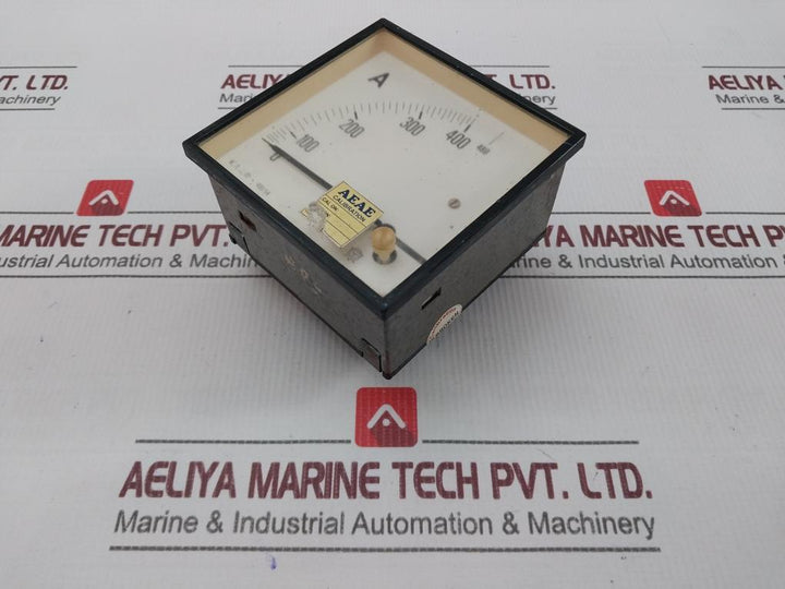 Celsa 0-400/480A Analog Ammeter 3182/6