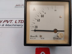 Celsa 0-75/375A Ammeter Meter 75/5A