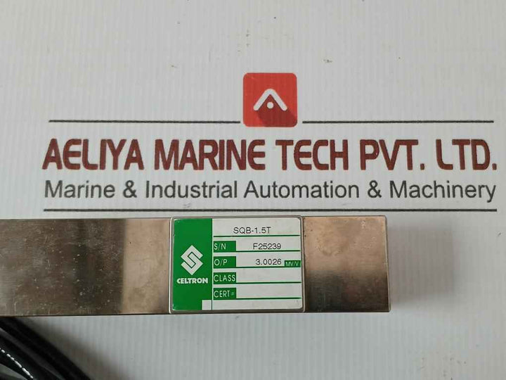 Celtron Single-ended Shear Beam Load Cell 3.0026 Mv/V Meter: 6 Part No: Sqb-1.5T