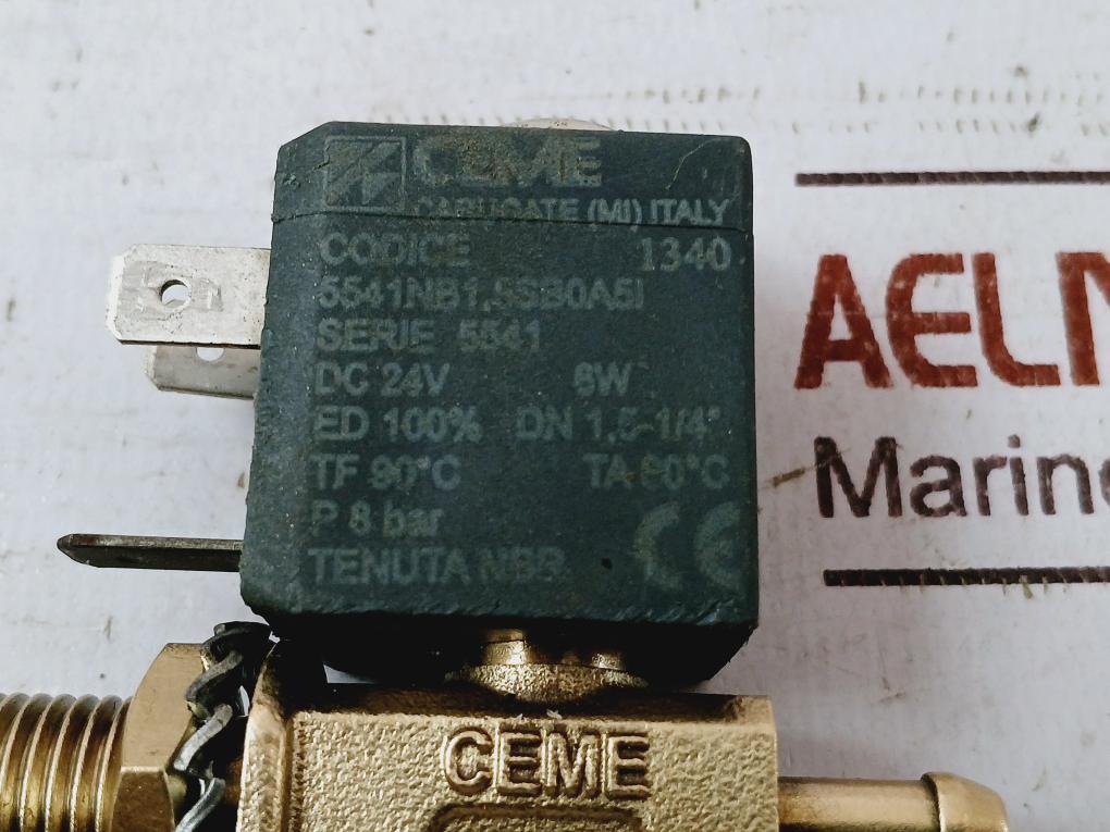 Ceme 5541Nb1.5Sb0A51 Coil 5541Nb1.5Sb0A5I Valve Ser 5541 Dc 24V 6W