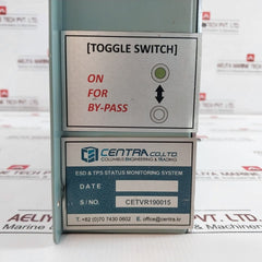 Centra T.P.S & Esds-status Monitoring & By-pass Control Panel