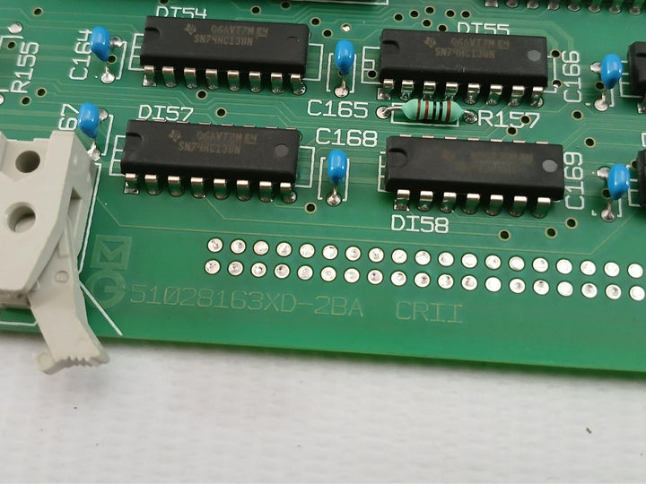 Central Processing Unit Controller Pcb Board 51028163Xd-1Ba Merlin Gerin