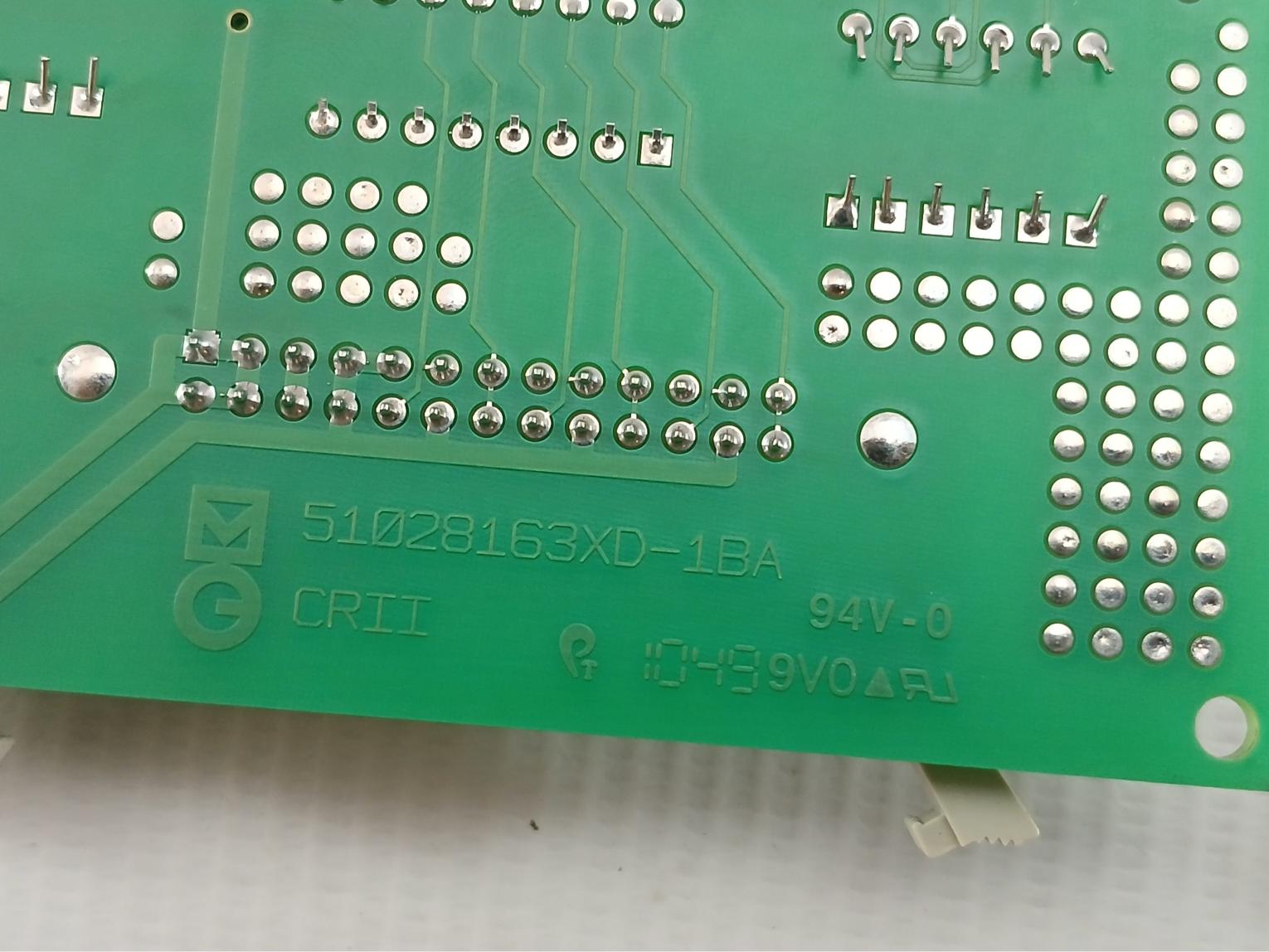 Central Processing Unit Controller Pcb Board 51028163Xd-1Ba Merlin Gerin