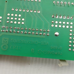 Central Processing Unit Controller Pcb Board 51028163Xd-1Ba Merlin Gerin