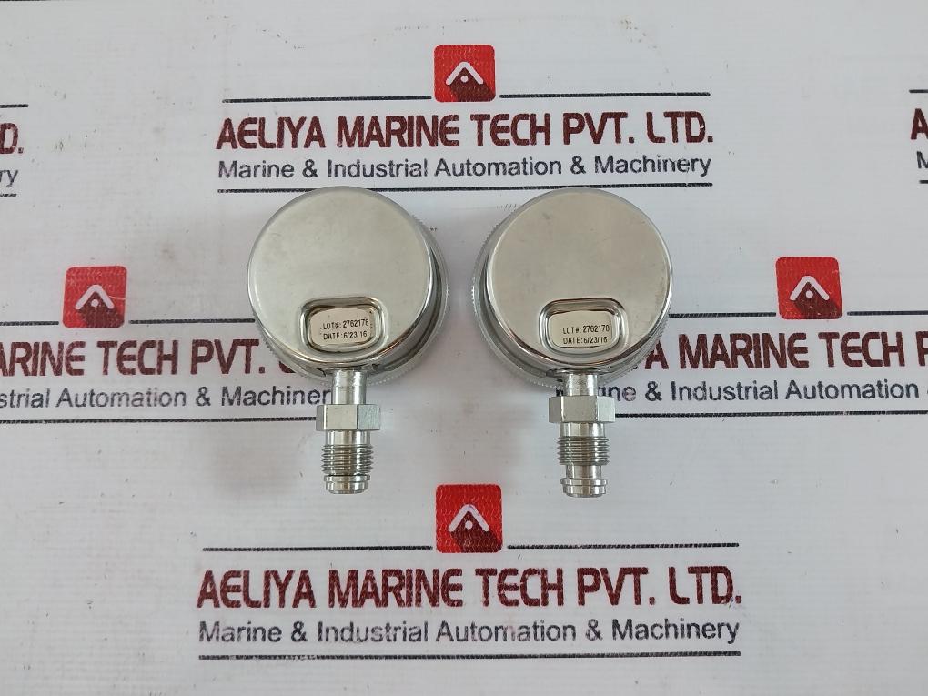 Centrotherm 316L Grade a Tube and Connection Pressure Gauge -1 to 3 Bar