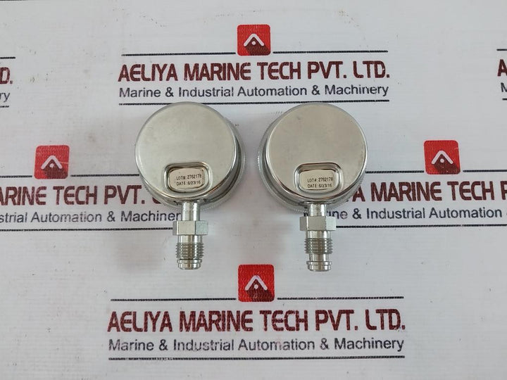 Centrotherm 316L Grade a Tube and Connection Pressure Gauge -1 to 3 Bar