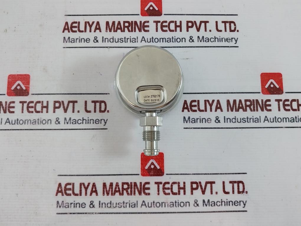 Centrotherm 316l Grade A Tube And Connection Pressure Gauge -1 To 3 Bar