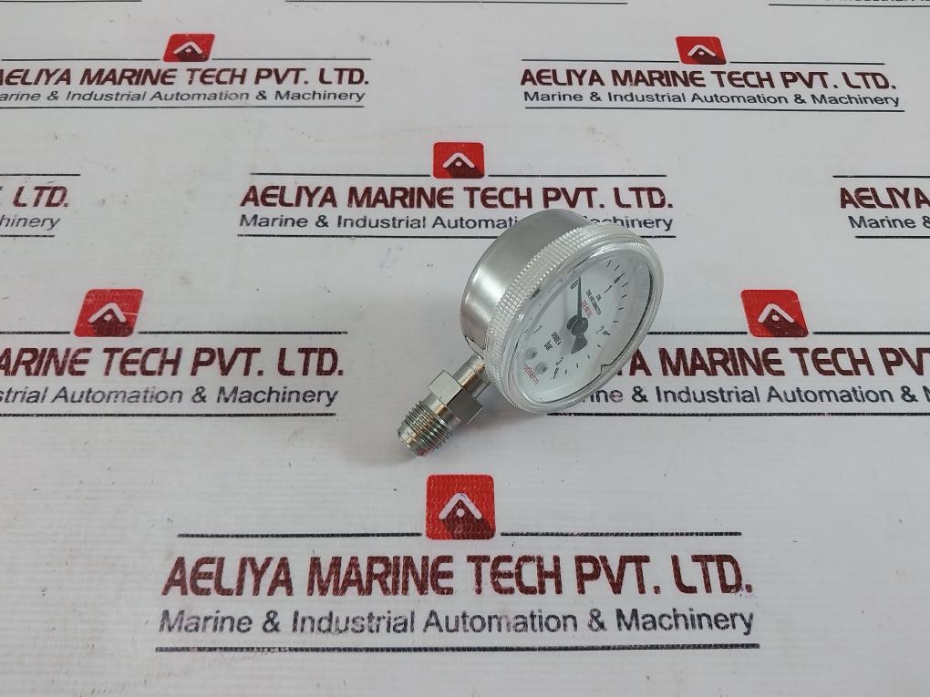 Centrotherm 316L Grade a Tube and Connection Pressure Gauge -1 to 3 Bar