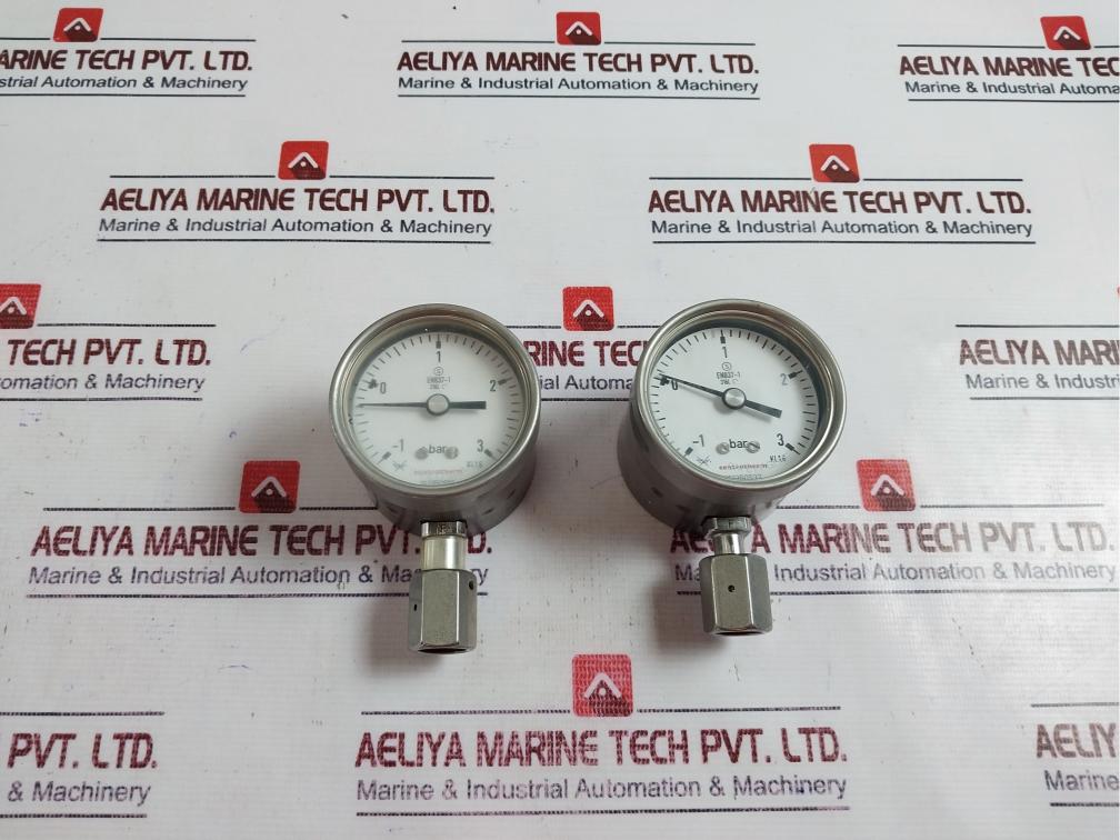 Centrotherm 316l Pressure Gauge -1 To 3 Bar