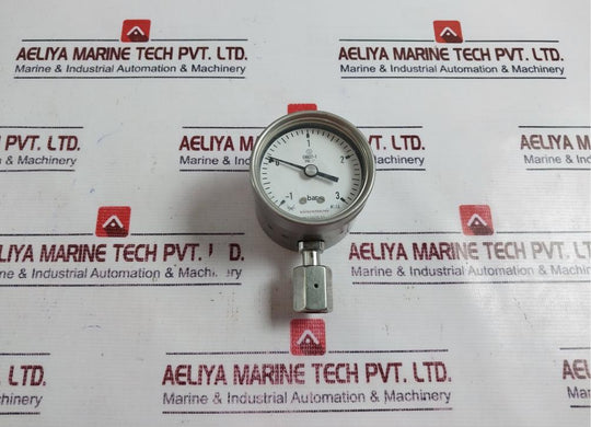 Centrotherm 316l Pressure Gauge -1 To 3 Bar 161350537