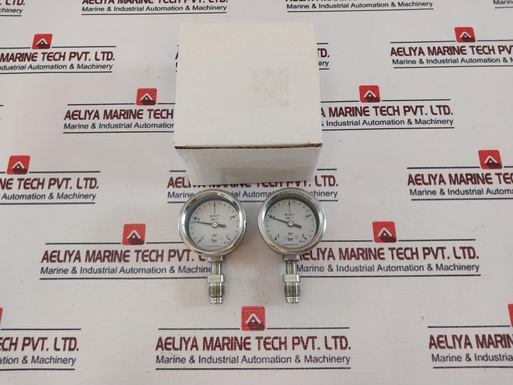 Centrotherm En 837-1 316L Pressure Gauge -1-3 Bar