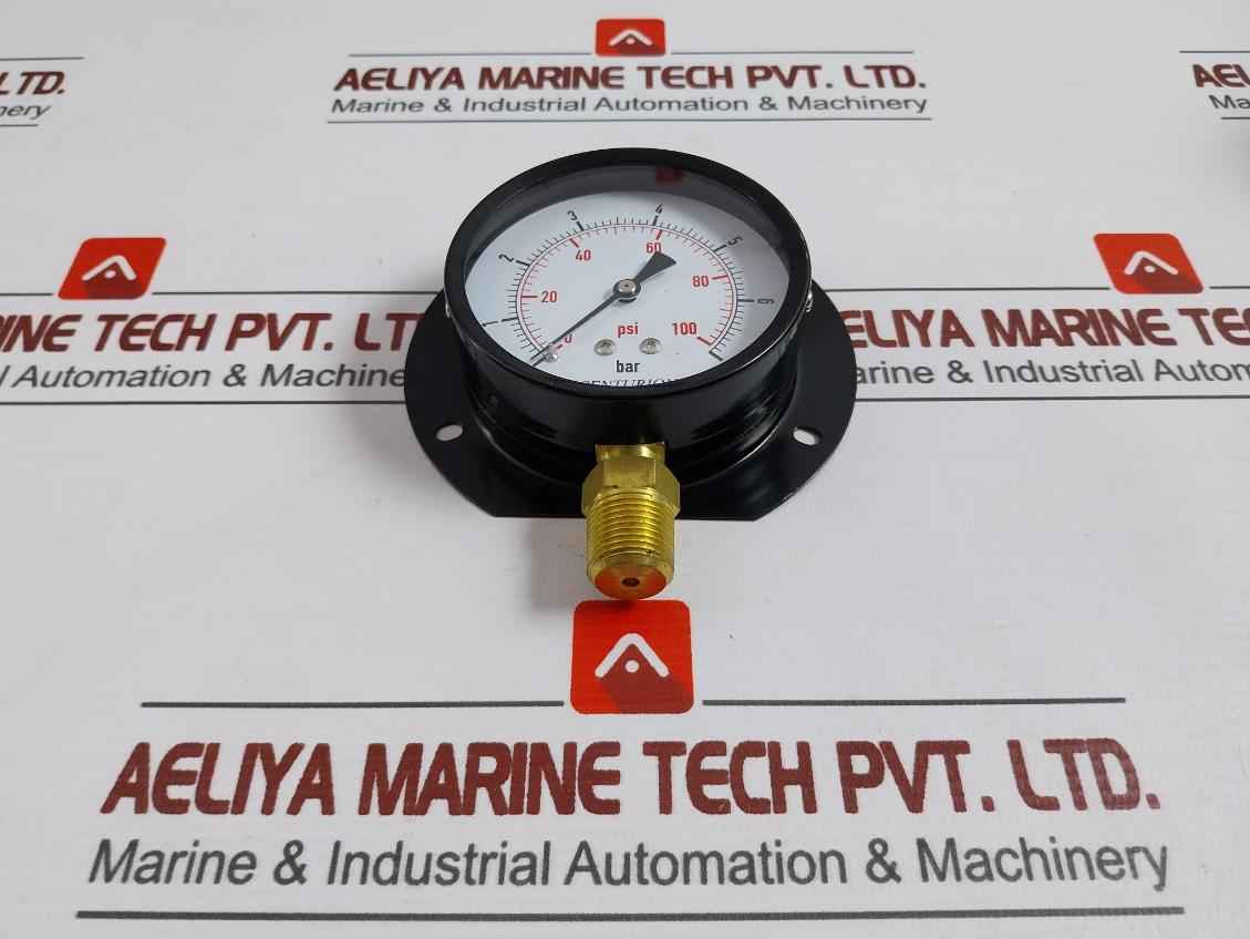 Centurion Pressure Gauge 0-100Psi 0-7Bar