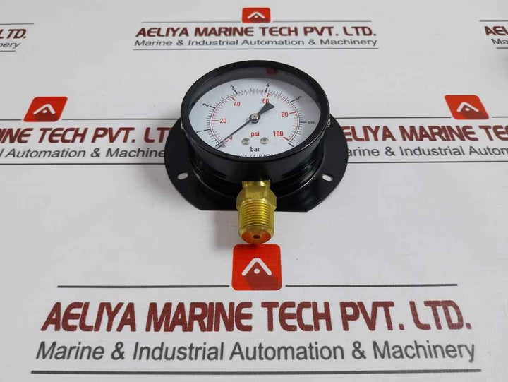 Centurion Pressure Gauge 0-100Psi 0-7Bar