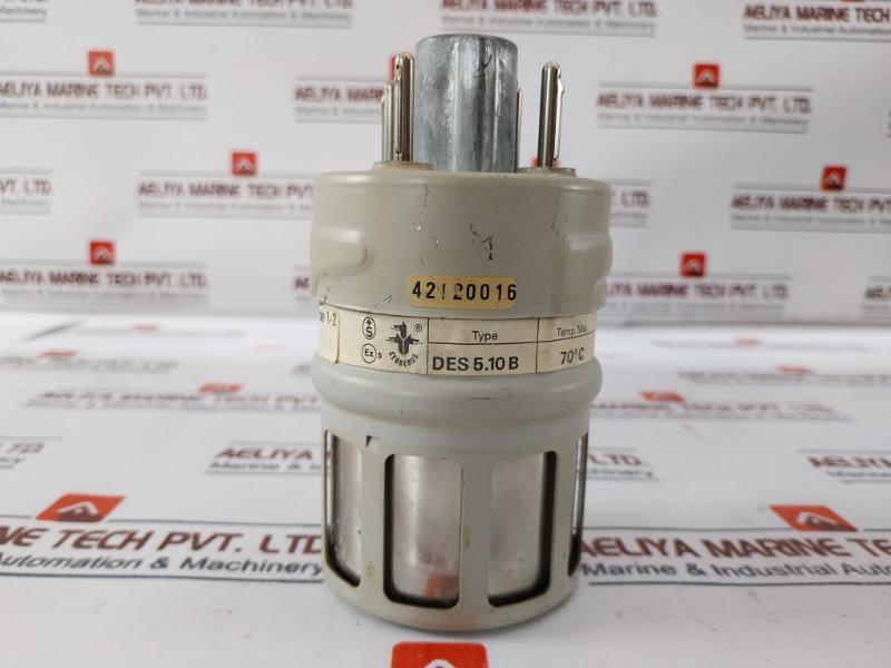Cerberus DES5.10B Alarm Ionization Detector 42I20016, 70 C