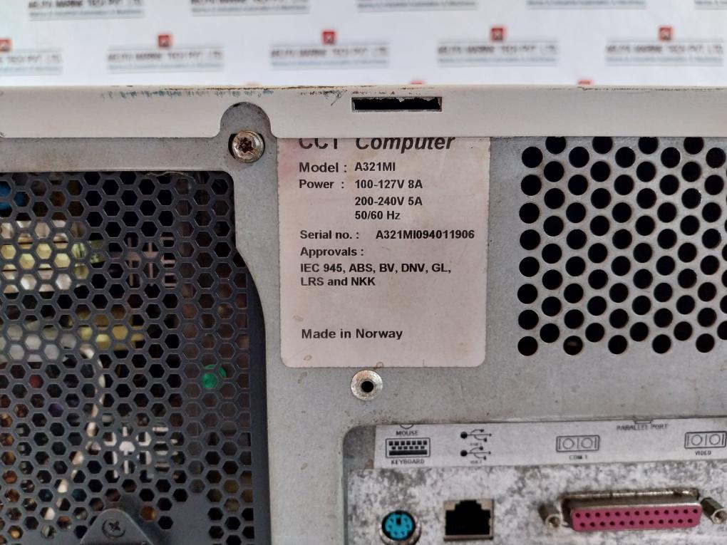 Certified Computer Technology A321Mi Computer 100-127V 8A/200-240V 5A 50/60Hz