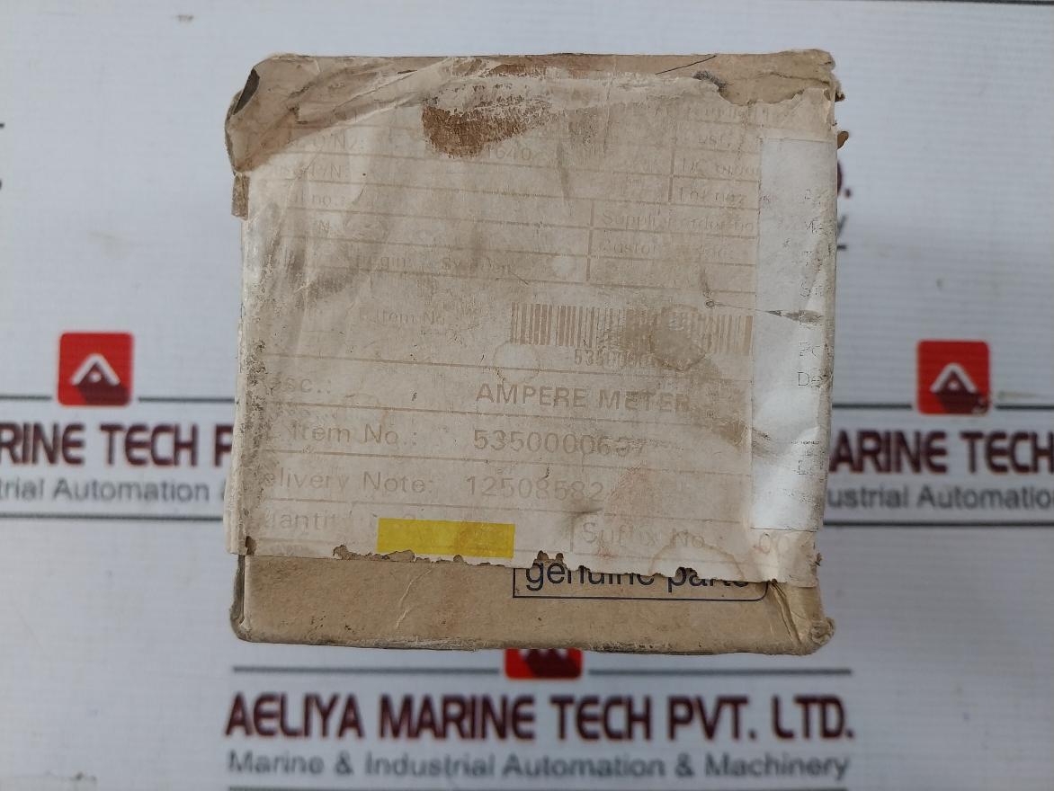 Cewe Iq72 Ampere Meter For Current Transformer X/5, 0-72A 60/5A, 6A 21635909