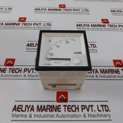 Cewe Iq72 Ampere Meter For Current Transformer X/5, 0-72A 60/5A, 6A 21635909