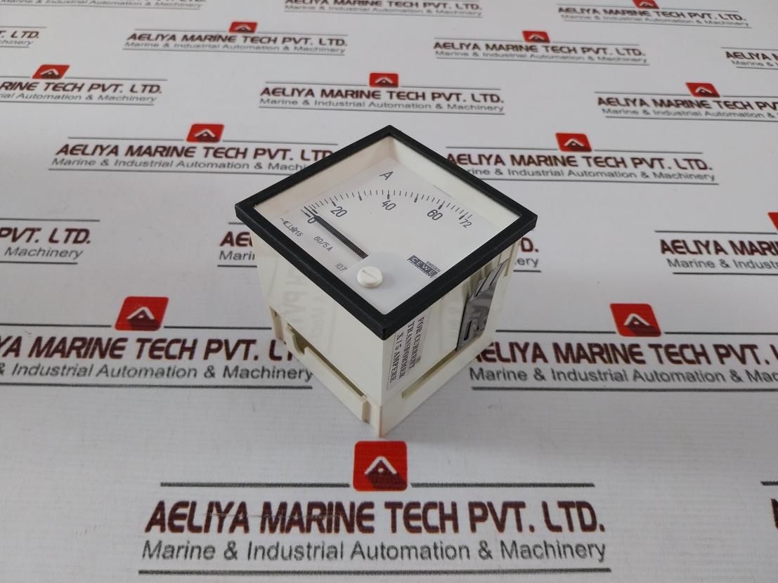 Cewe Iq72 Ampere Meter For Current Transformer X/5, 0-72A 60/5A, 6A 21635909